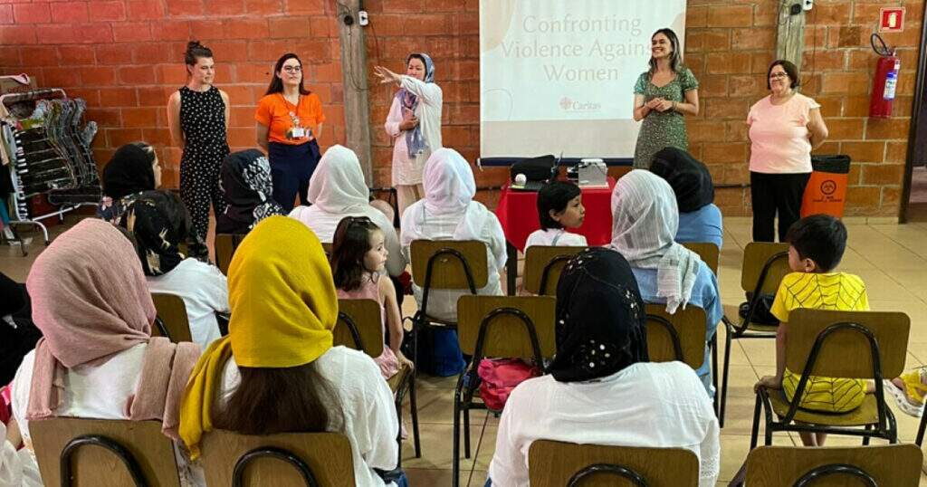 CASP realiza atividade com mulheres afegãs no dia internacional da mulher